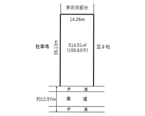 朝霞市 JR武蔵野線北朝霞駅の貸地画像(2)