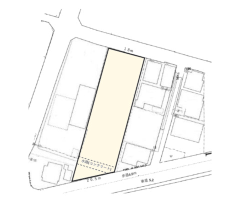 春日部市 東武伊勢崎線北春日部駅の貸地画像(2)
