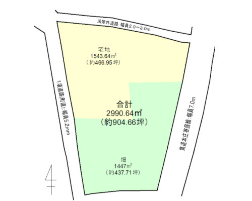児玉郡美里町 JR八高線(高麗川～高崎)松久駅の貸地画像(2)