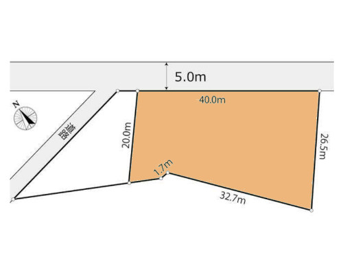 さいたま市緑区 埼玉高速鉄道線浦和美園駅の貸地画像(2)
