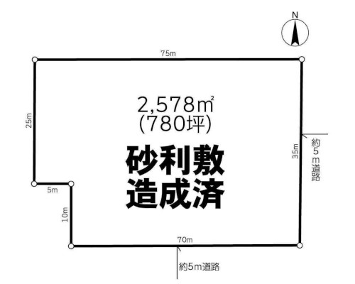 三郷市 JR武蔵野線三郷駅の貸地画像(1)