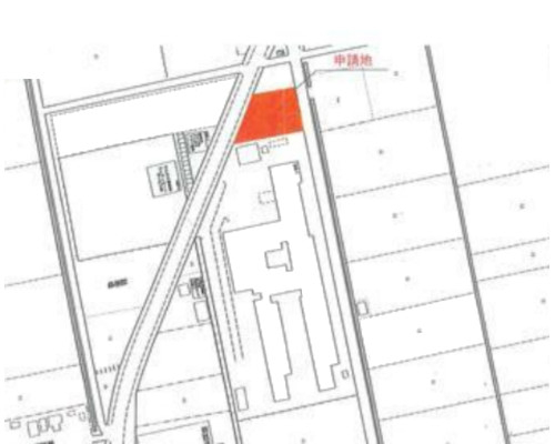 草加市 JR武蔵野線越谷レイクタウン駅の貸地画像(2)