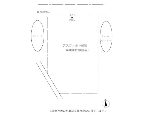 三郷市 JR常磐線(上野～取手)松戸駅の貸地画像(2)