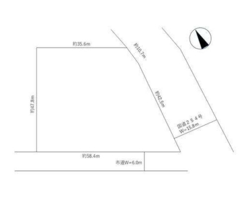 川越市 東武東上線川越駅の貸地画像(2)