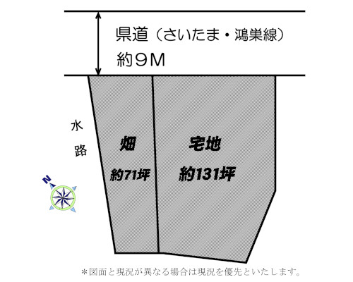 さいたま市西区 JR埼京線指扇駅の貸地画像(1)