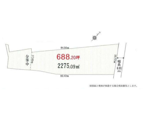 白岡市 JR東北本線新白岡駅の貸地画像(2)