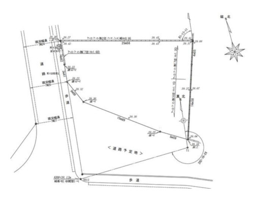 調布市 京王線調布駅の貸地画像(2)