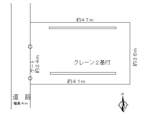 西多摩郡瑞穂町 JR八高線箱根ヶ崎駅の貸地画像(2)