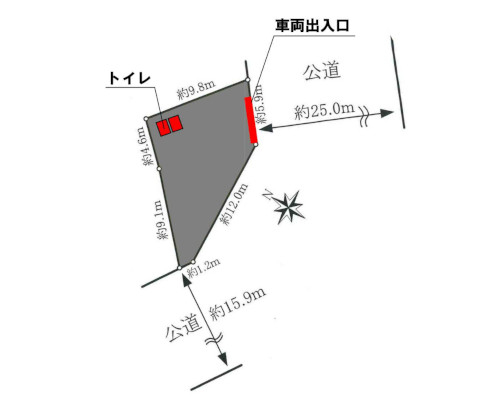 調布市 京王線調布駅の貸地画像(4)