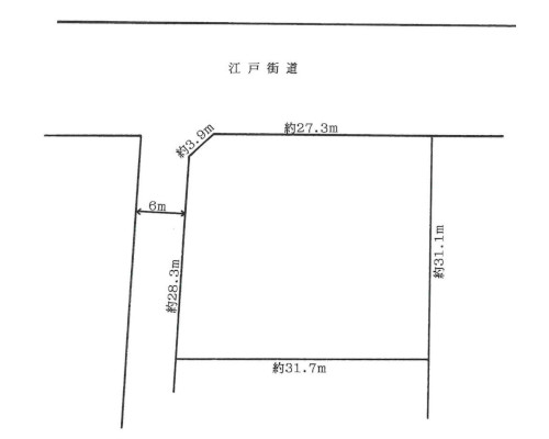 武蔵村山市 JR青梅線昭島駅の貸地画像(1)