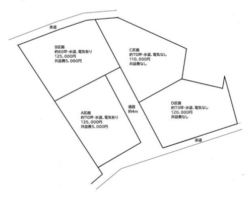 町田市 小田急小田原線鶴川駅の貸地画像(2)
