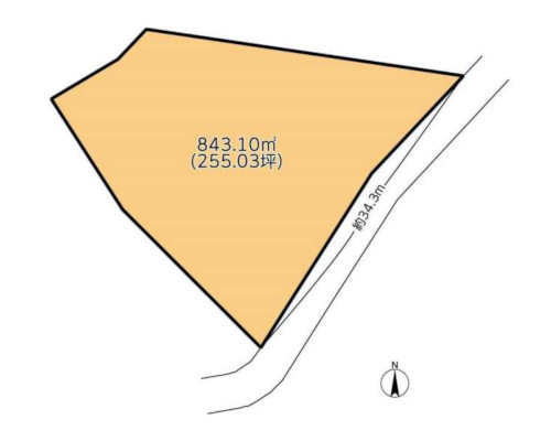 八王子市 京王高尾線めじろ台駅の貸地画像(1)