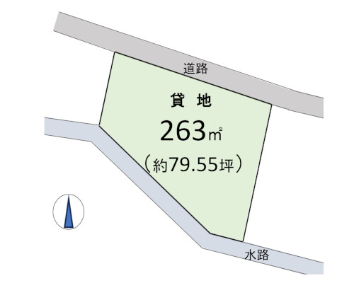 青梅市 JR青梅線東青梅駅の貸地画像(2)