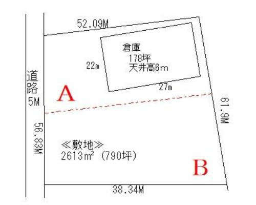 西多摩郡瑞穂町 JR八高線(八王子～高麗川)箱根ケ崎駅の貸地画像(2)