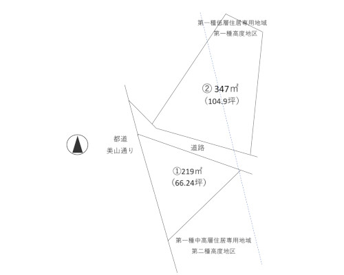 八王子市 JR中央本線(東京～塩尻)高尾駅の貸地画像(3)